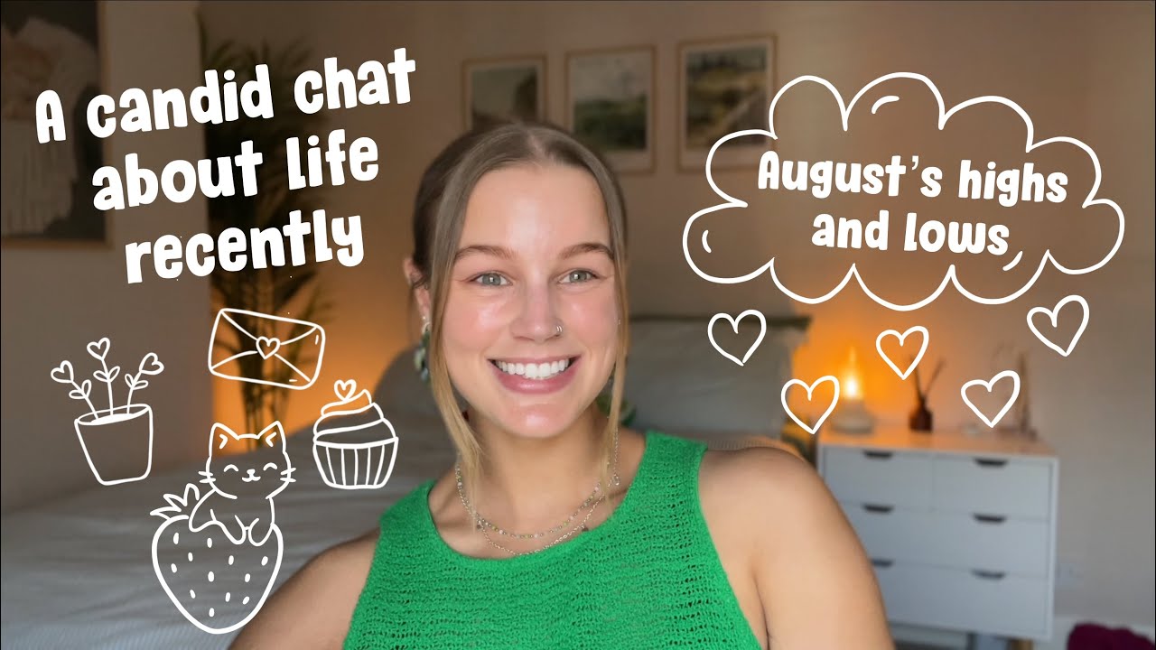 ASMR My August Recap 🍰🌸 (Pure Whisper Ramble)