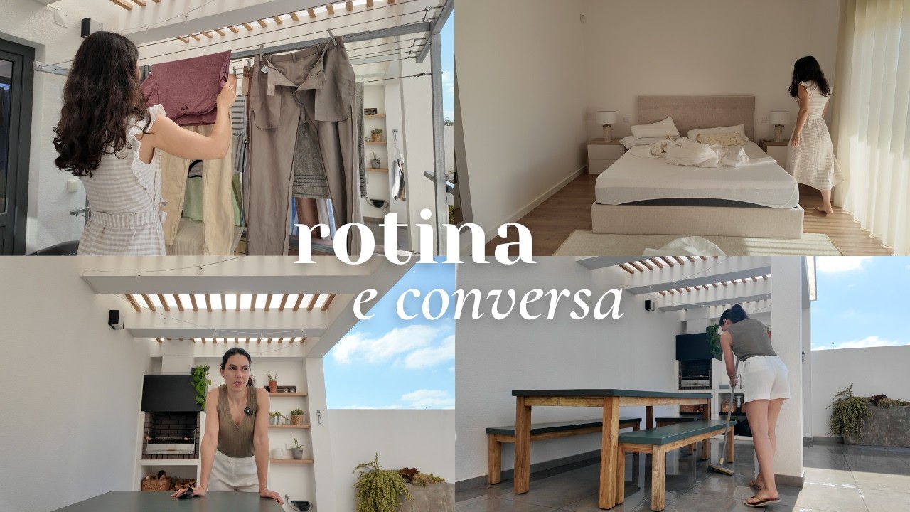 Nem acredito que já passou tanto tempo! 🥹 Dias na rotina aqui em casa + Nova escova de engomar