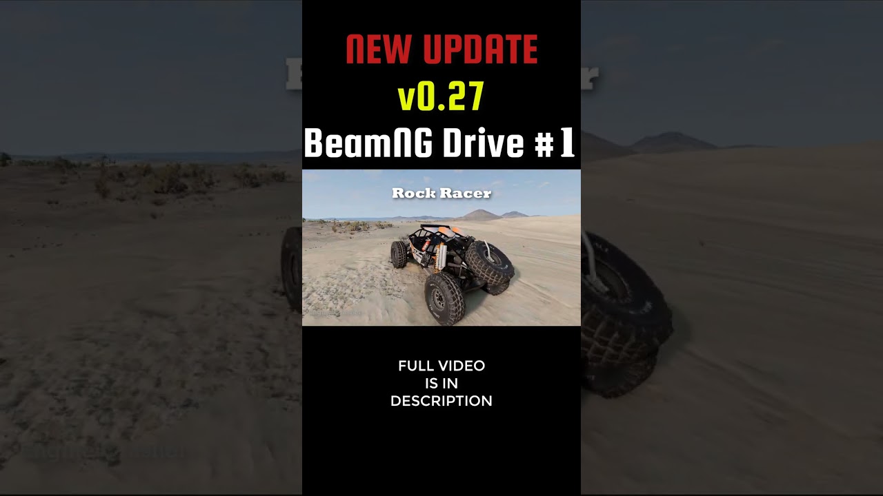 NEW UPDATE BeamNG Drive RELEASE v0.27 | BeamNG Drive