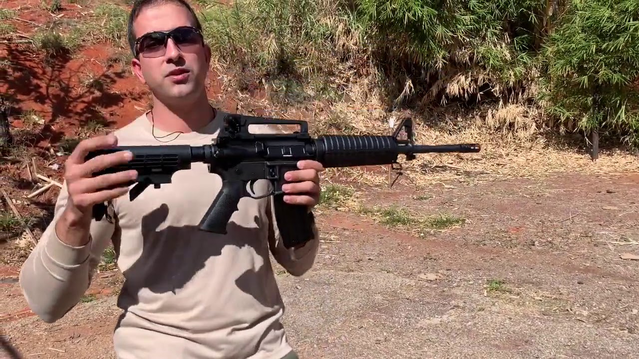 TAURUS T4 ORIGINAL VS T4 CUSTOMIZADO. FUZIL 556