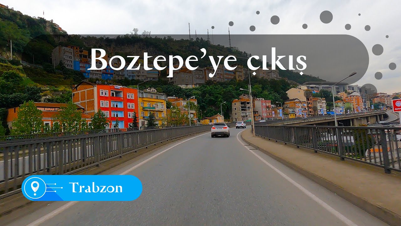 Boztepe'ye Çıkıyoruz | 2022, 4K Video (Ultra Hd) Trabzon/Türkiye 🇹🇷