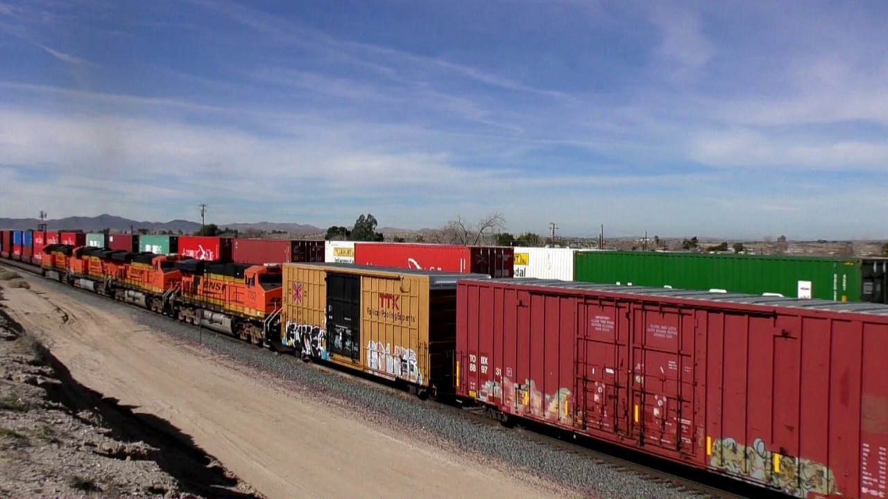 Busy Time On Barstow's West Side (w/Race)