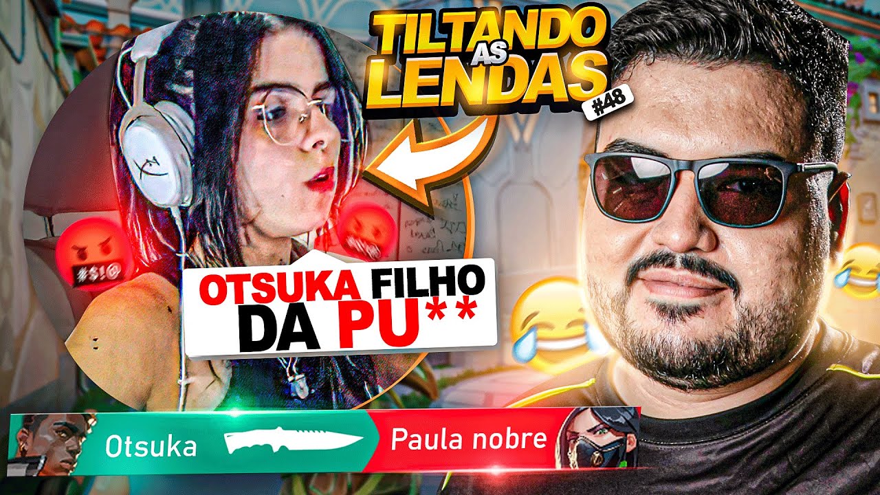 TILTANDO AS LENDAS #48 - PAULA NOBRE PERDEU A LINHA