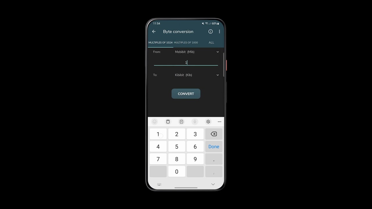 Computer Science Calculations app: byte conversion #EgalNet #ComputerScienceCalculations #app #byte