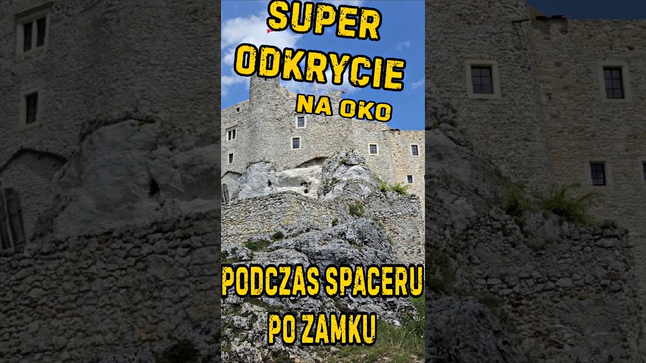 MEGA ODKRYCIE NA OKO PODCZAS SPACERU PO ZAMKU NA JURZE #metaldetecting #hobby #history