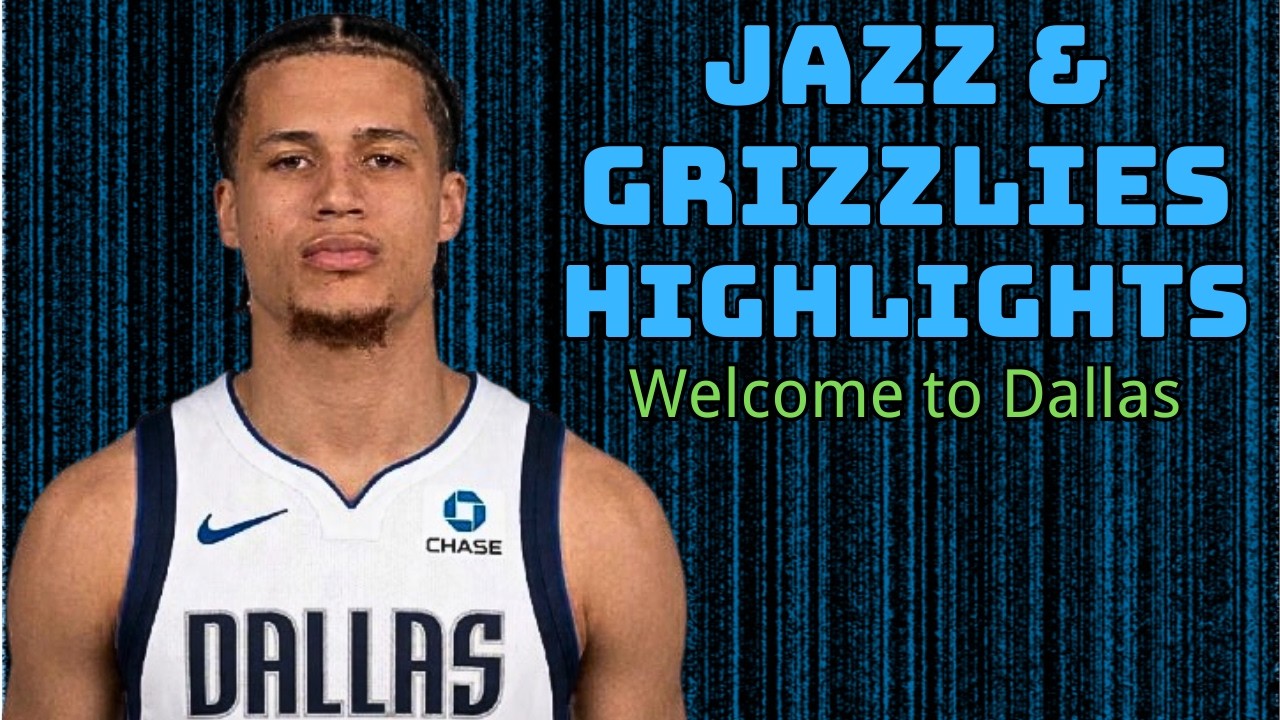 Walter Clayton Jr. Jazz & Grizzlies Highlights | Welcome to Dallas