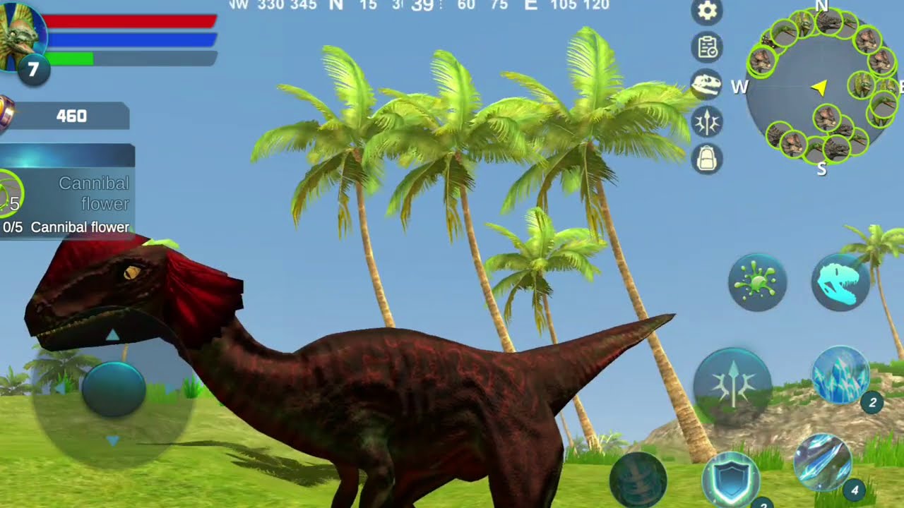 Best Dino Games - Dilophosaurus Simulator Android Gameplay