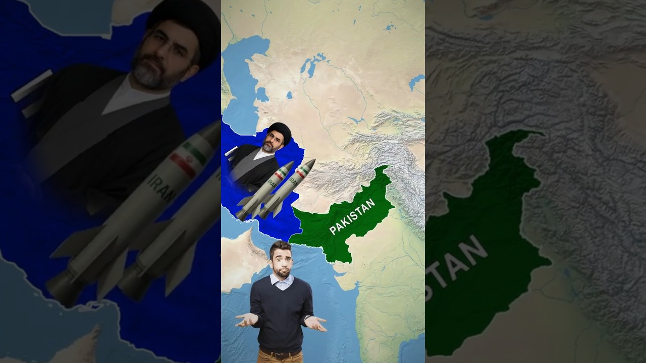 Why Doesn't Iran Attack Pakistan? 😳 #iran #pakistan #geopolitics #shorts