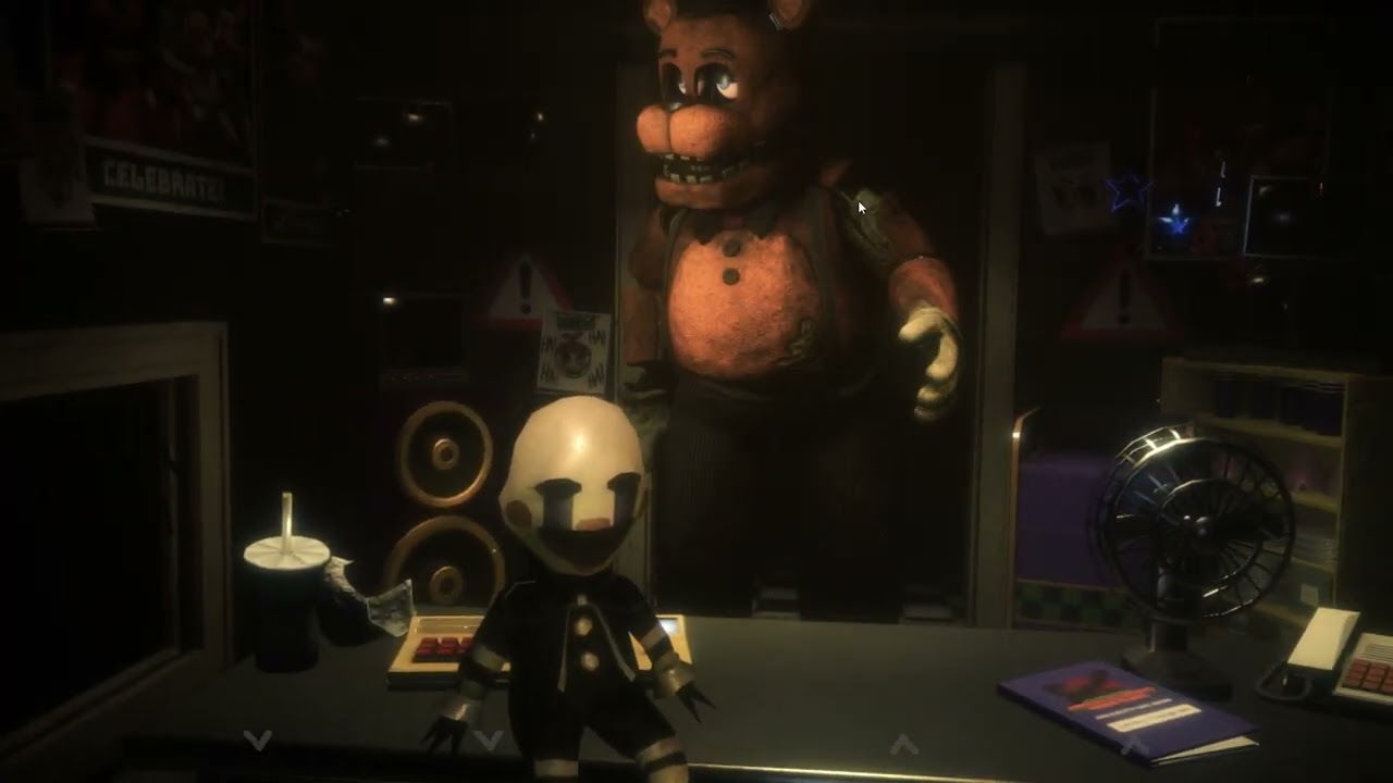 FNAF Rewritten 87 night 6 - no minigame
