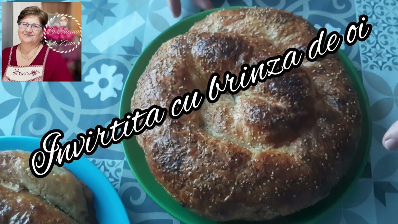 Invîrtită cu brînză de oi / Invîrtită cu petale de trandafir şi nucă