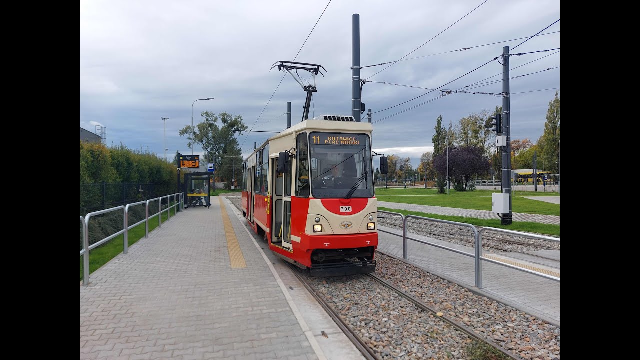 ZTM Katowice (Tramwaje Śląskie) @ Konstal 105N-2K #790 Linia 11