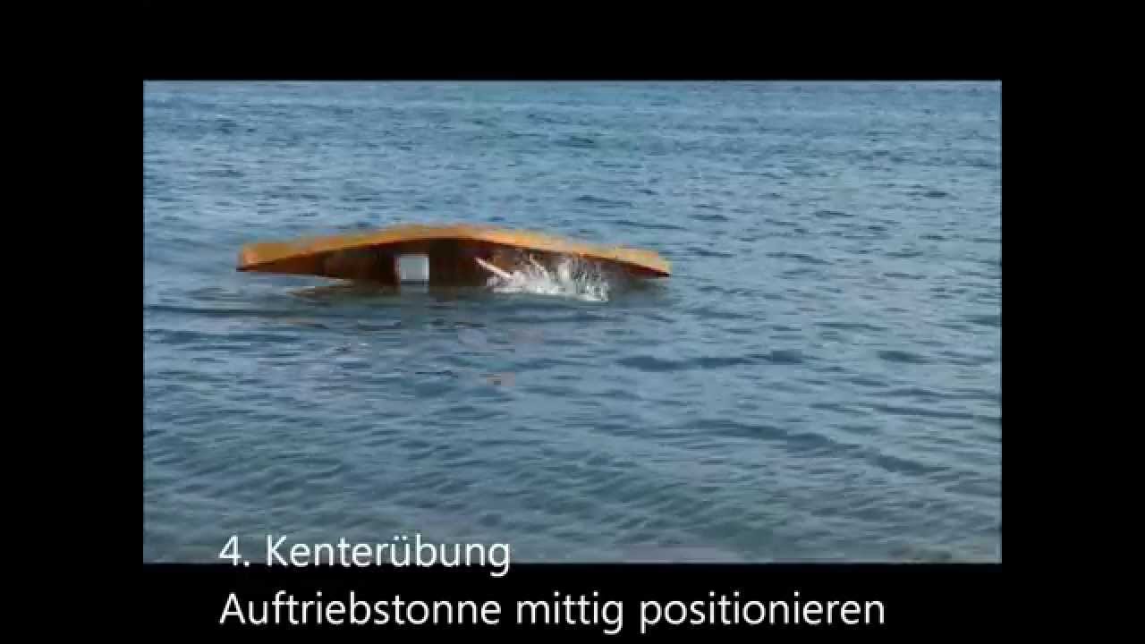 Kenterübungen Canadier Canoe Kanu