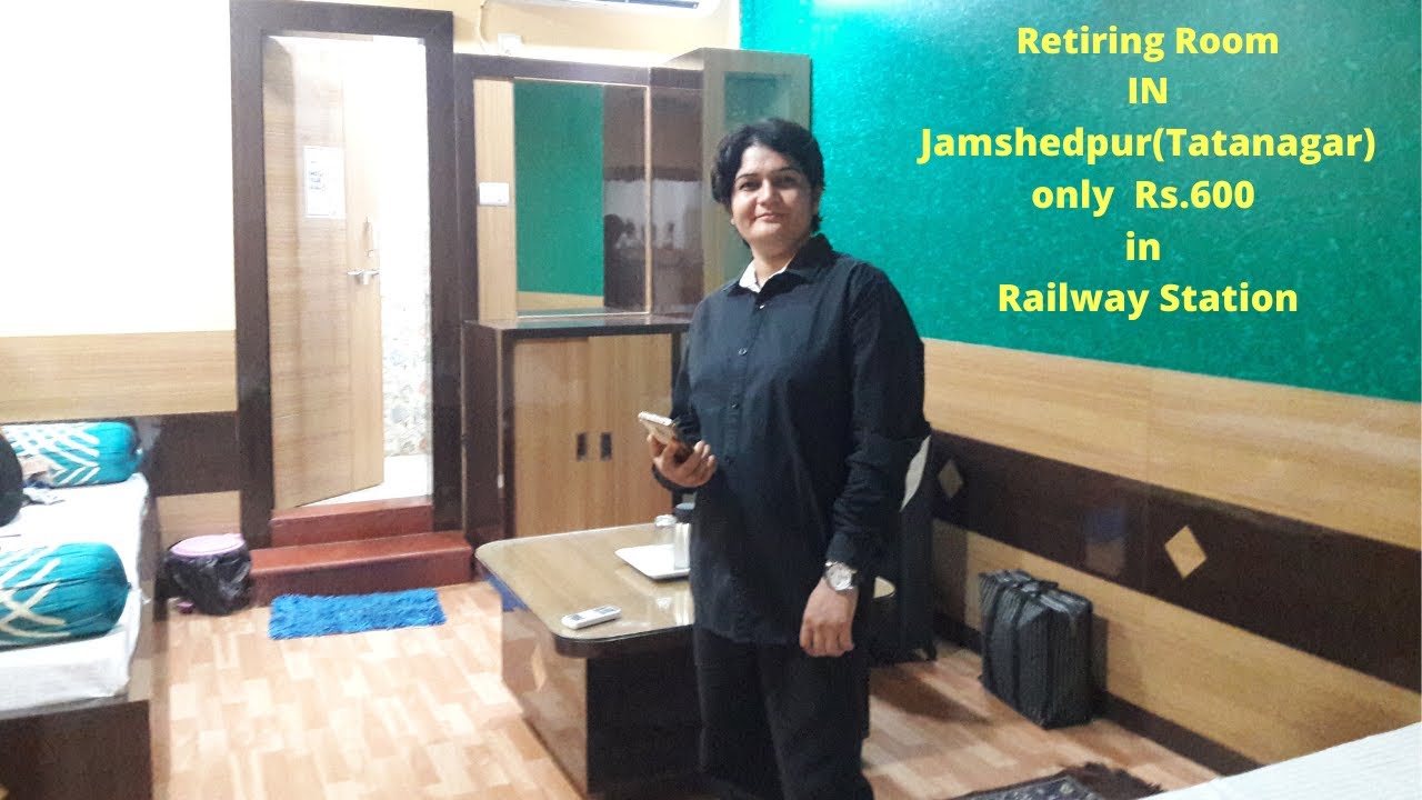 Retiring Room in Jamshedpur only  Rs.600 in railway station