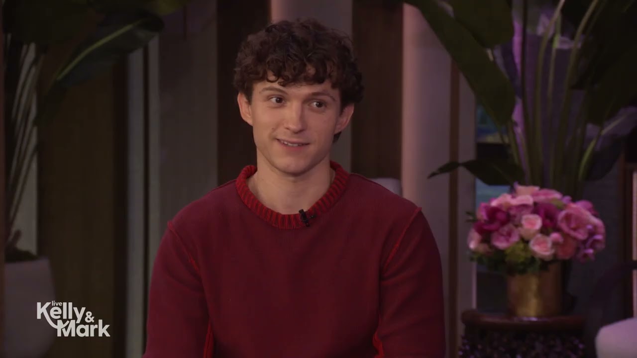 Tom Holland Unwinds by Playing Golf
