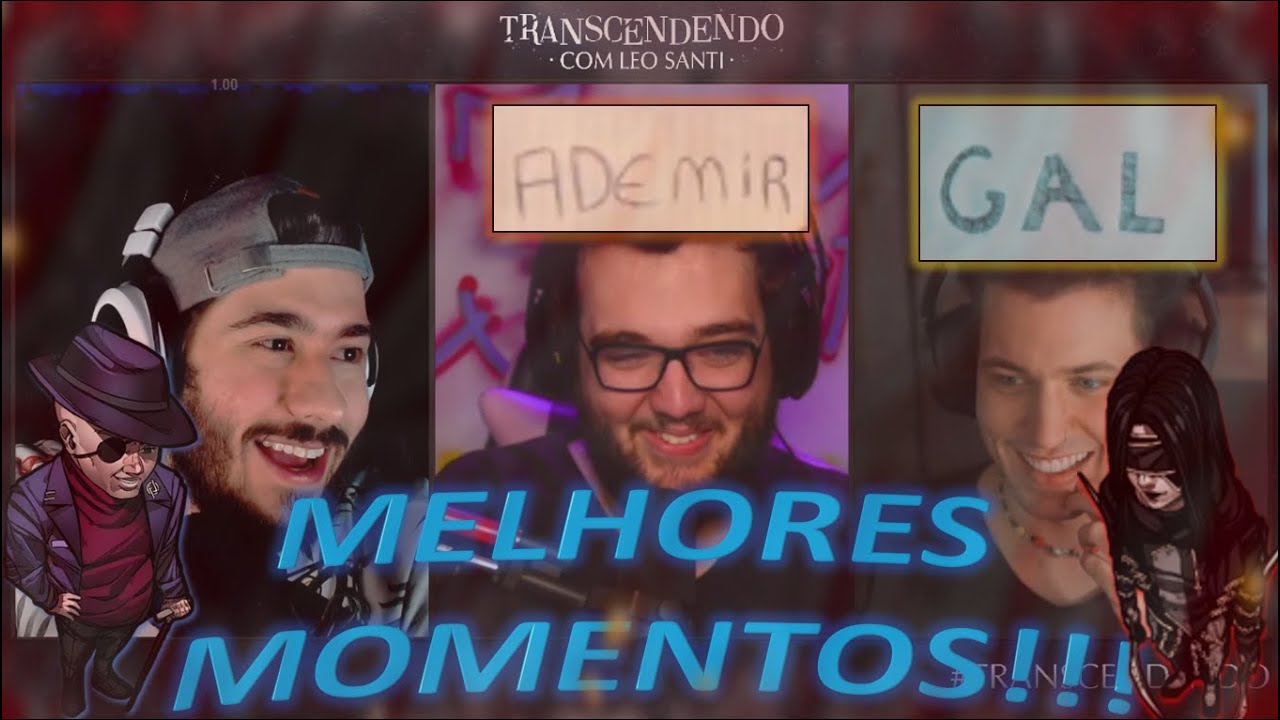 MELHORES MOMENTOS DO TRANSCENDENDO COM LEO SANTI!!! EP 2!  FT: LJOGA (DAMIR) E JÃO (GAL)
