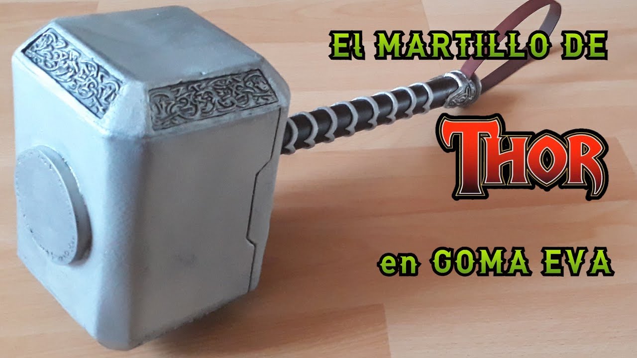 Martillo de Thor (2ª parte): Confección en Goma EVA