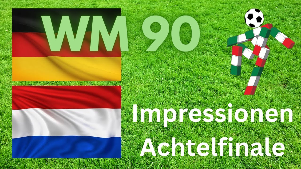 WM 1990 Impressionen: Achtelfinale