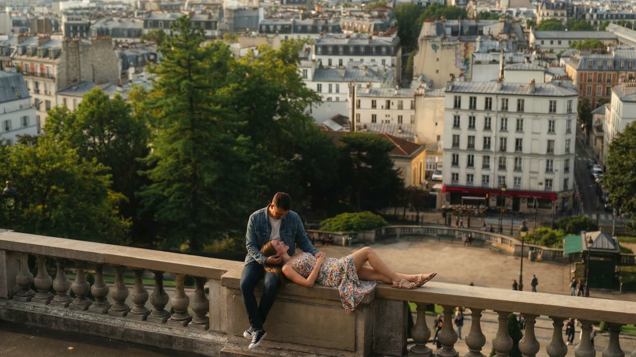 🎵 Soleil Après 🌅 Vintage French Romance | Paris Sunset Love Playlist | 1 Hour Music