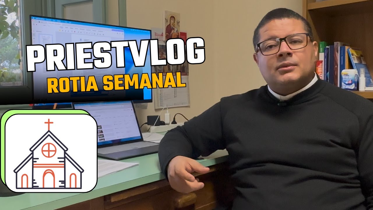 PriestVlog - Rotina Semanal 🙏🏼💈⛈️✍🏼