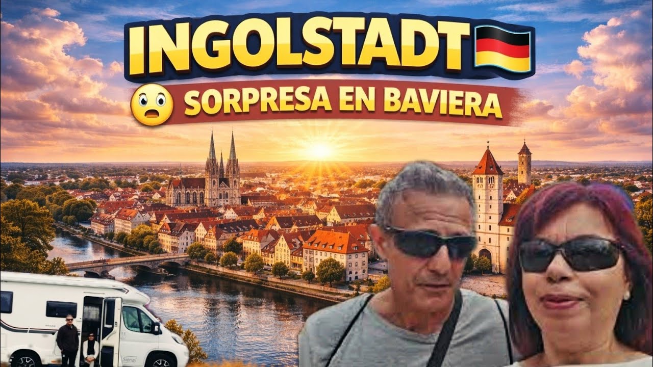 🔴 GU&Iacute;A DE VIAJE por INGOLSTADT Alemania‼️ 👉&Aacute;rea de AUTOCARAVANAS 👉 Qu&eacute; ver en INGOLSTADT Germany 💃🕺
