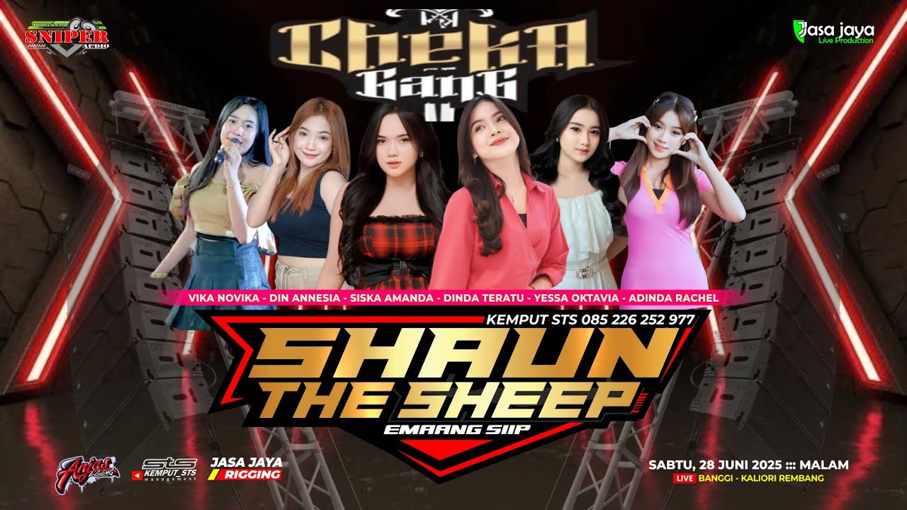 LIVE SHAUN THE SHEEP - HAPPY PARTY GANK CHEKA - JIMBARAN KAYEN PATI | SNIPER AUDIO