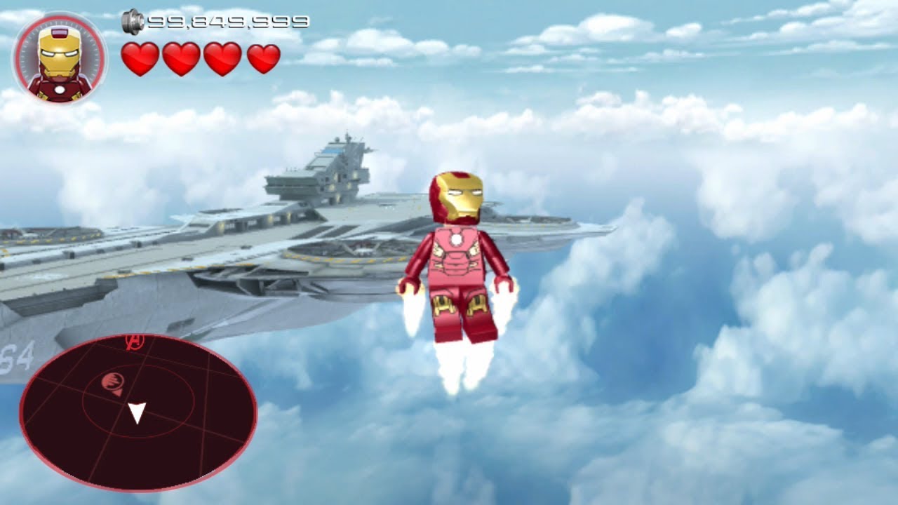 Lego Marvel’s Avengers (PS Vita/3DS/Mobile) Exploring The Helicarrier