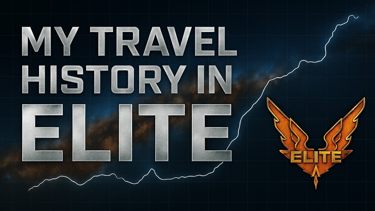 My Elite Dangerous Exploration Route Revealed — Thousands of Jumps Later