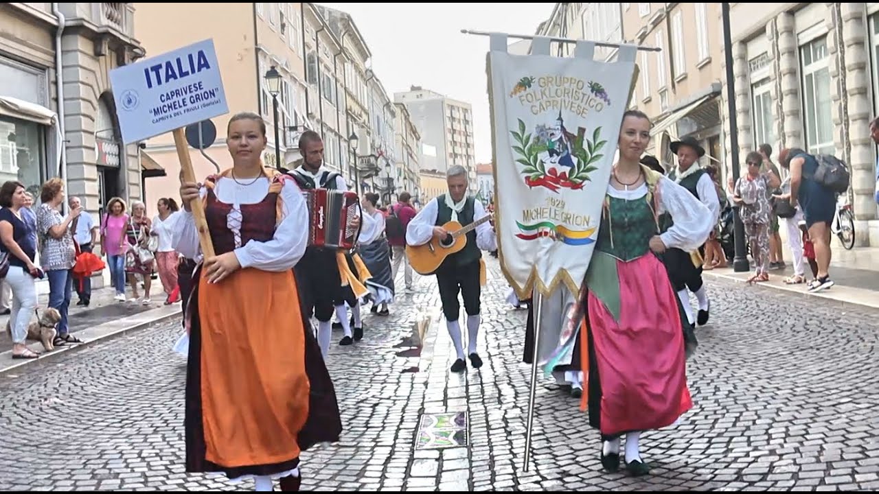 IL GRUPPO FOLKLORISTICO CAPRIVESE MICHELE GRION -  28 AGOSTO 2022