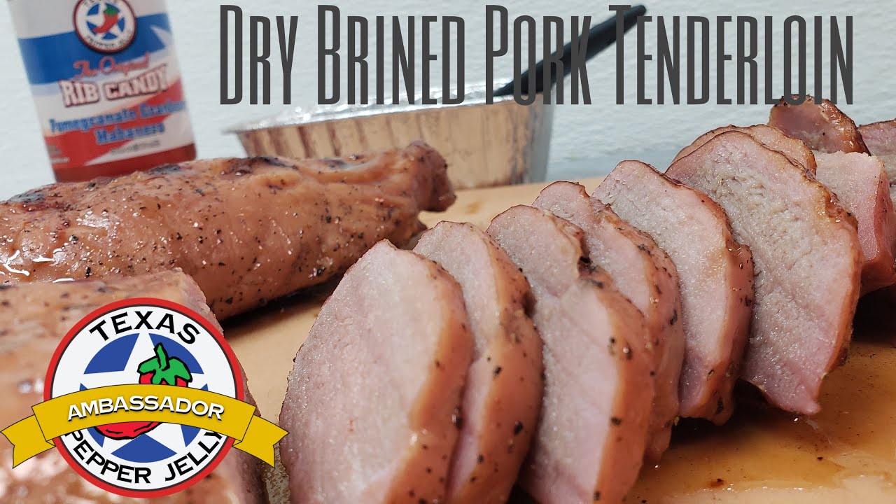 Dry Brined Pork Tenderloin with a Texas Pepper Jelly kick