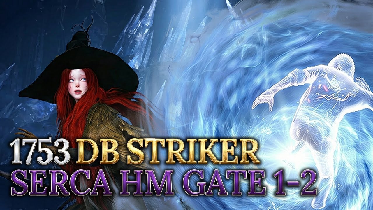 [Lost Ark]1753 Deathblow Striker - Shadow Raid Serca Hard Gate 1-2