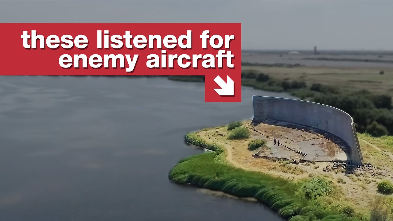Testing the sound mirrors that protected Britain