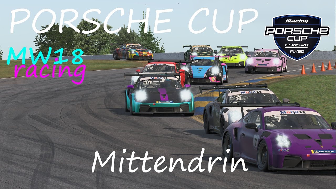 Mittendrin | iRacing 2026 S1 Porsche Cup Road Atlanta