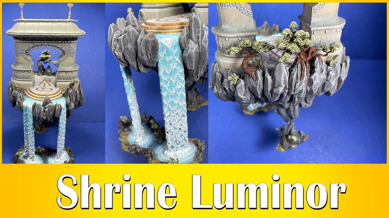 Радостная живопись — Shrine Luminor — Первый раз, когда я рисовал воду