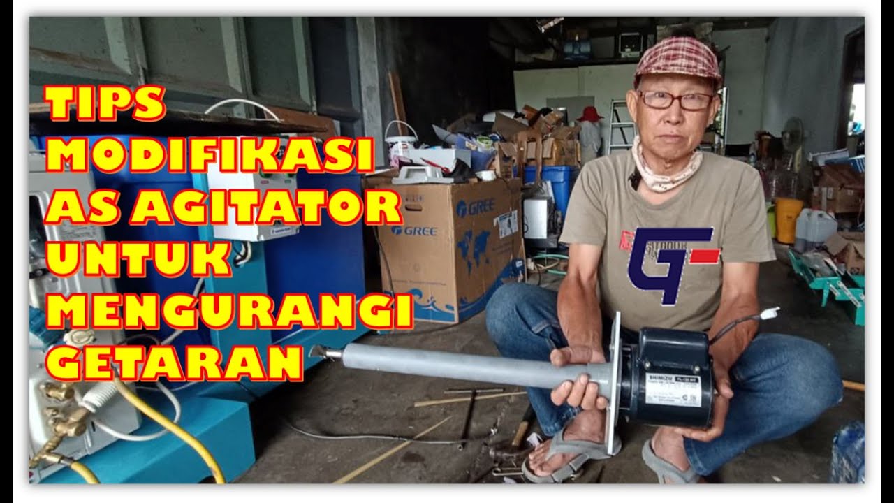 Tips Untuk Mengurangi Getaran Agitator pada Mesin Es Batu / Es Loli @gunawanteknik56