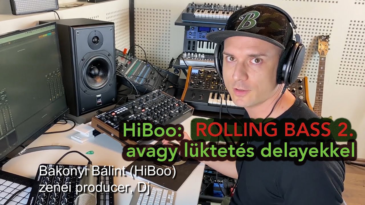 Rolling bass 2, avagy lüktetés delayekkel