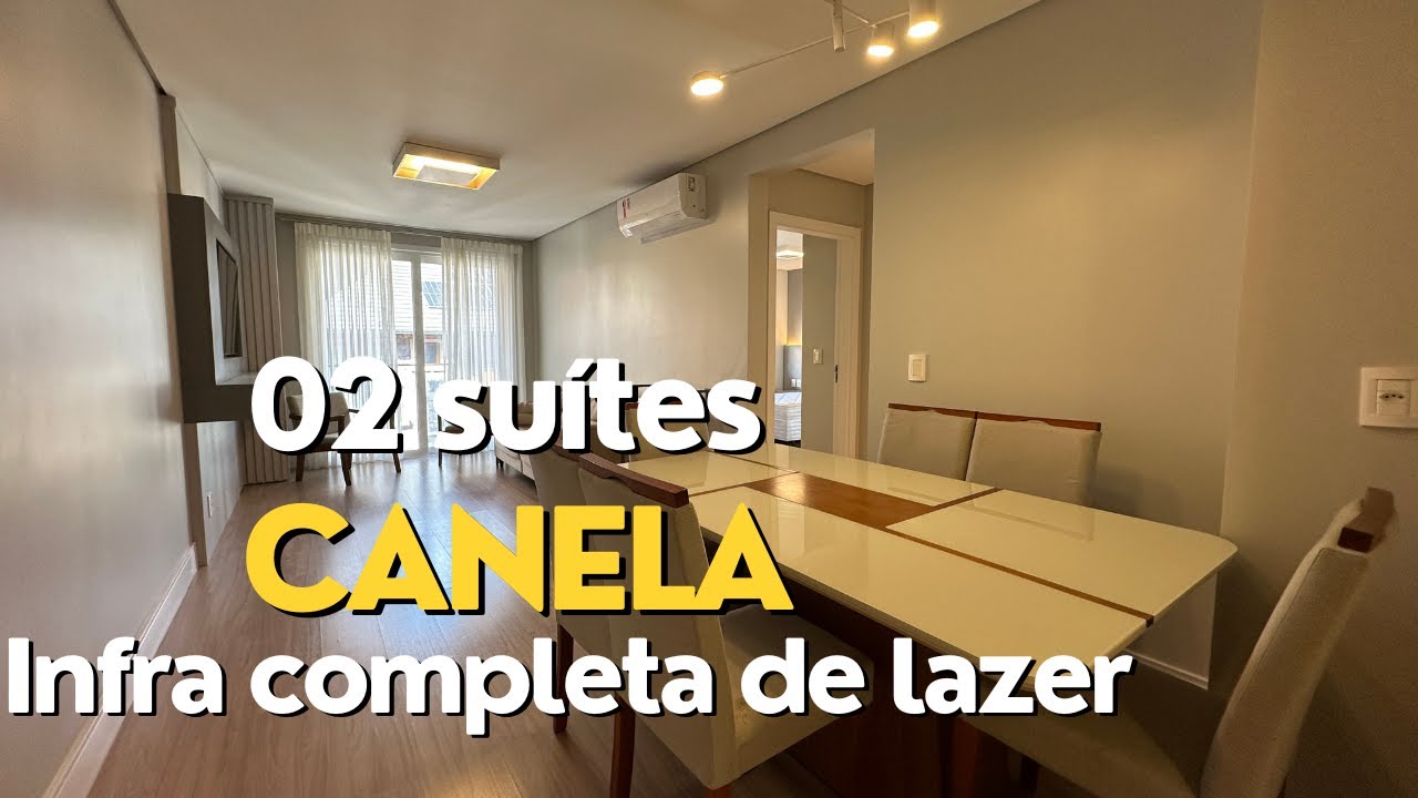 02 suítes mobiliado, infra completa, no centro de Canela/RS