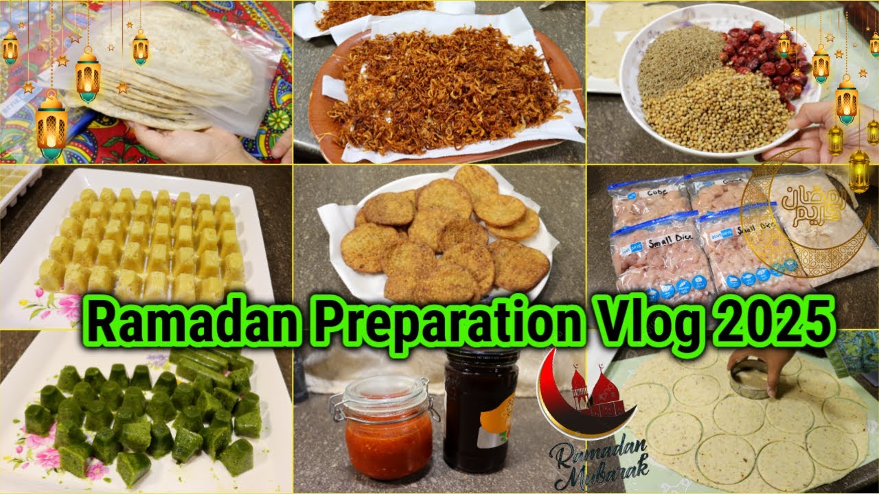 Ramadan Preparation Vlog 2025 😍 12 Useful Ideas To Save Time In Ramadan By Tasty Food With Maria