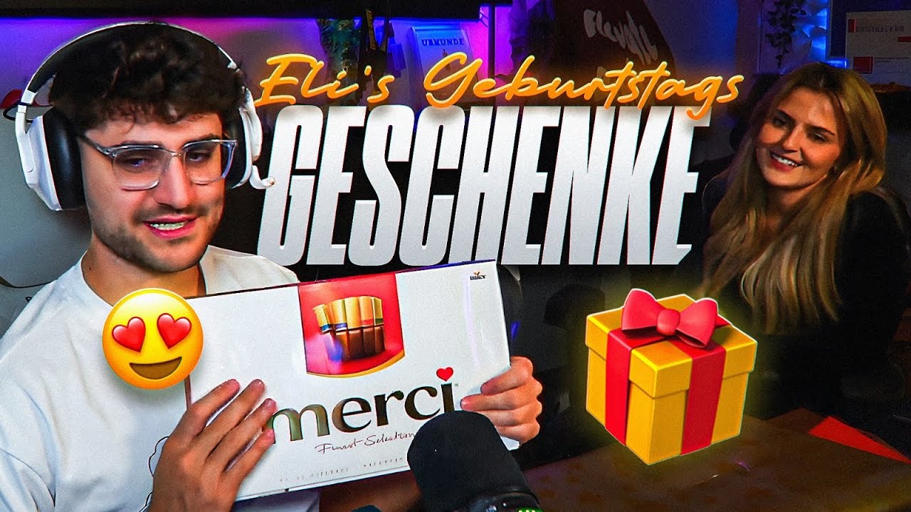 ELI öffnet seine GEBURTSTAGSGESCHENKE!🎂🎁
