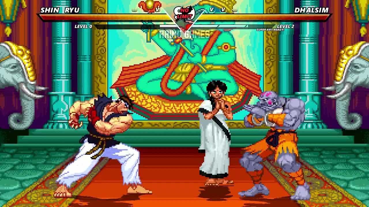 SHIN RYU VS DHALSIM! EXTREMELY INSANE FIGHT!