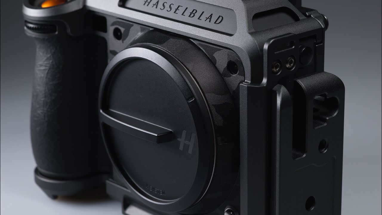 LANHORSE Camera Cage for Hasselblad X2DII 100C, Integrated Landscape & Portrait Quick-release Plate