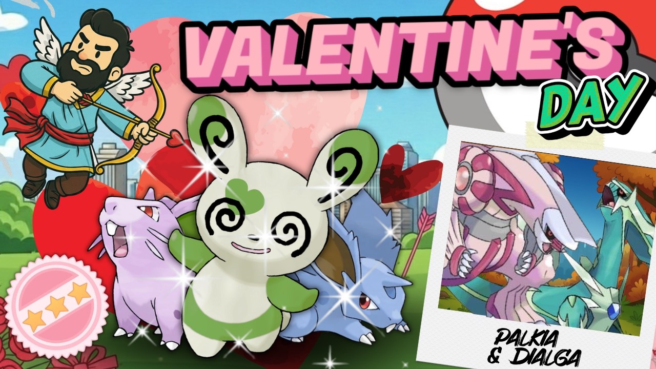 ✨️Valentine's Event & Dialga, Palkia, Shadow Regigigas, & Mega Pidgeot Raids in Pokemon GO Live!