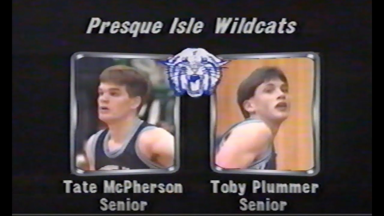 1994 Maine High School Basketball Class A Semifinal Presque Isle vs Lawrence