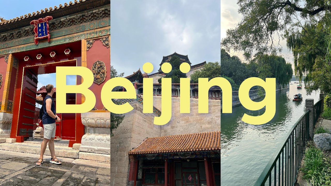 Beijing vlog⎢Rejsen begynder med kejserpaladser og kaos på Den Kinesiske Mur