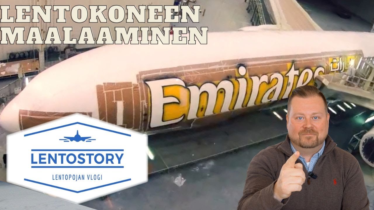 Lentostory: Lentokoneiden maalaaminen