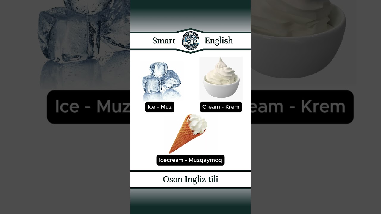#1 Oson Ingliz tili.  #easyenglish #english #inglizcha