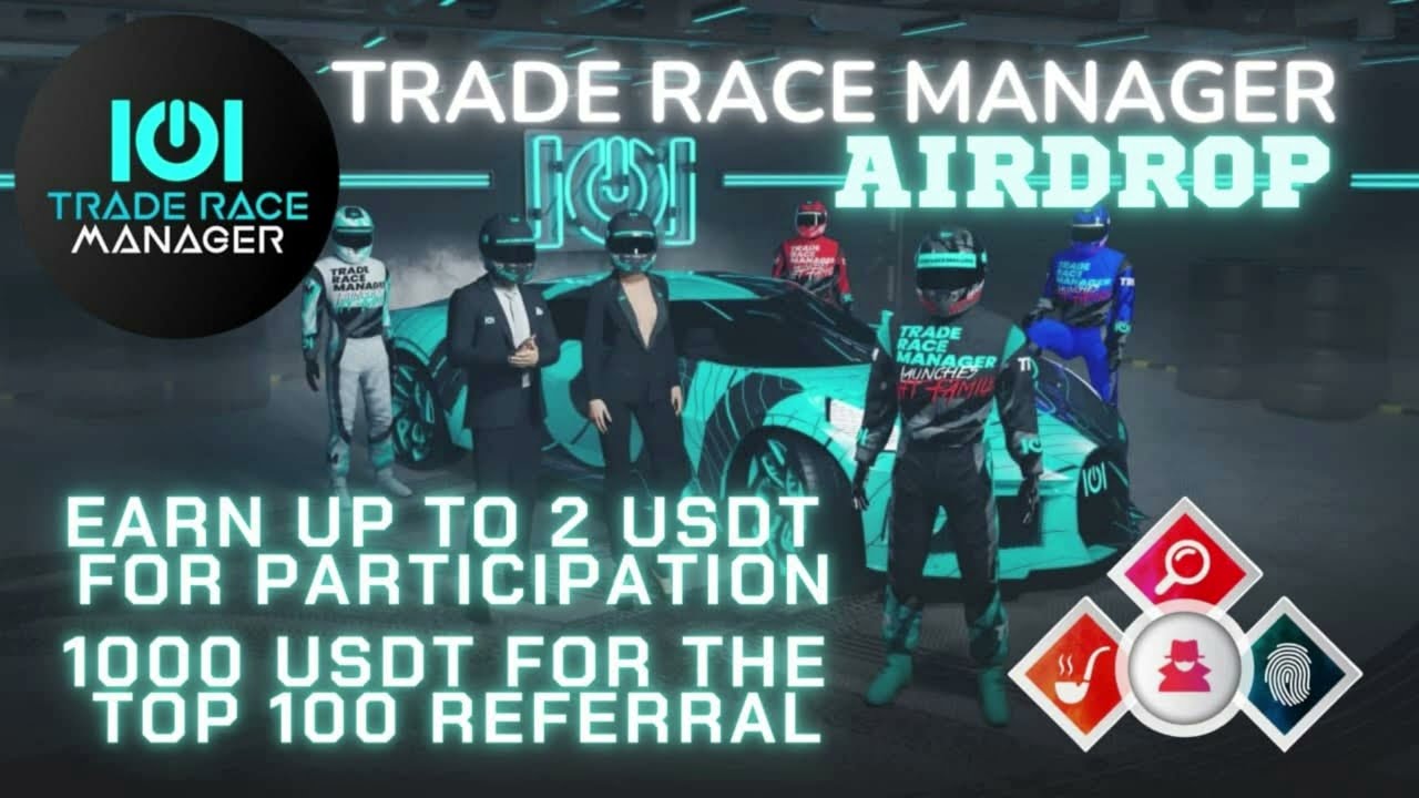 🕵🏻&zwj;♂️ Trade Race Manager (IOI) Airdrop | Up to 2 USDT + 1000 USDT for the top 100 referrers
