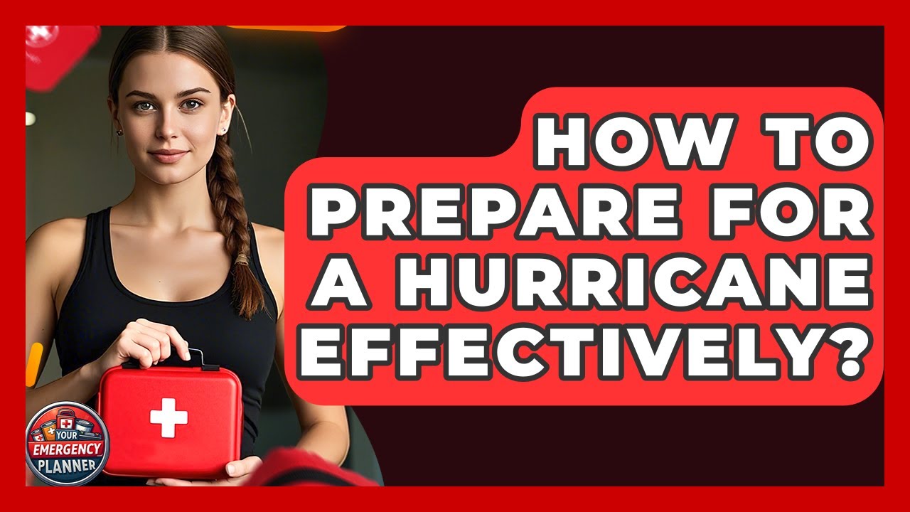How To Prepare For A Hurricane Effectively? - Your Emergency Planner