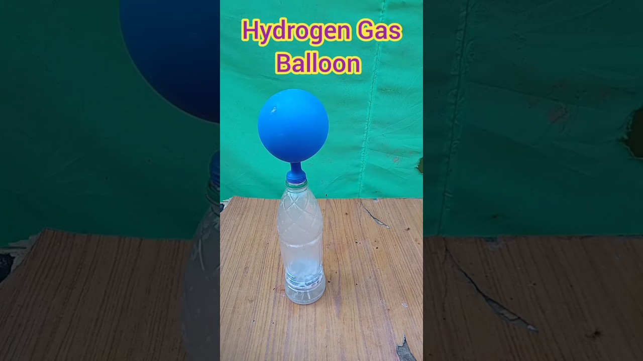 How to make Flying Balloon |  Hydrogen gas Balloon | 