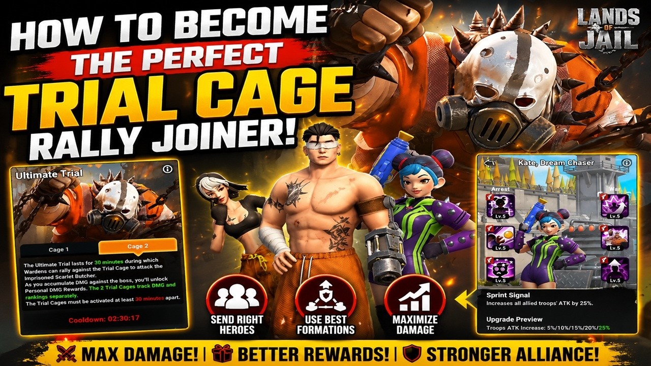 How to Become the Perfect Trial Cage Rally Joiner | Lands of Jail