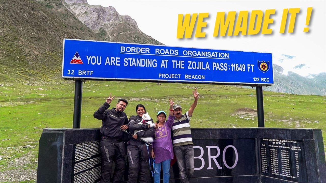 Srinagar to Kargil via Zojila | Our Most Emotional Day of the Ladakh Trip